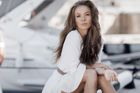 close up fashion woman outdoor