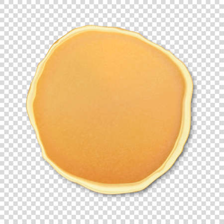 Realistic pancakeのイラスト素材