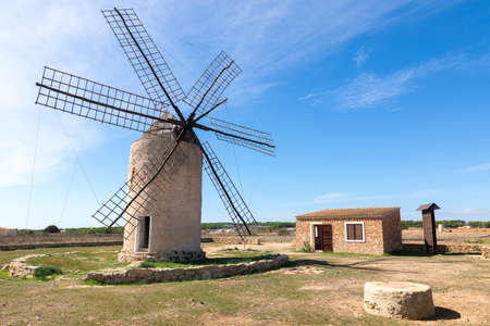 windmill at formenterraのeditorial素材