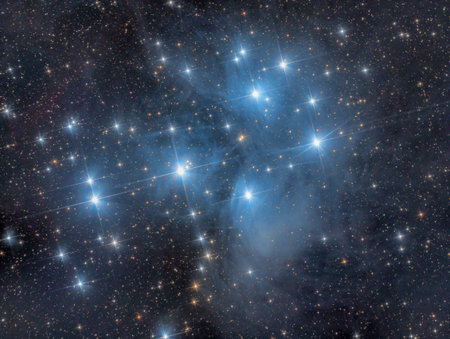 A stunning nebula or galaxy, showcasing colorful cosmic clouds and deep space beauty. Perfect for sci-fi, astronomy, and fantasy projectsの写真素材