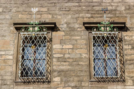 Buildings  and houses in the historical center of Prague