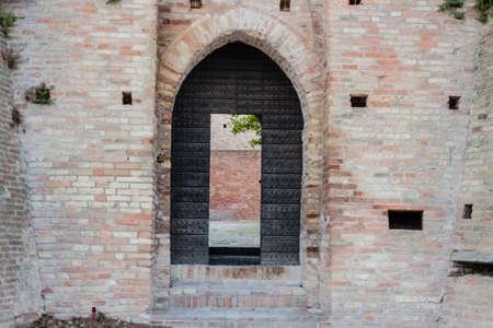 Entry of the medieval Fortress of Venetians in Brisighella