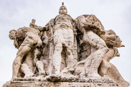 Rome the eternal city, architectural, ancient monuments and historic buildings