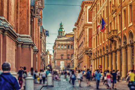Modern and old feelings together while walking through typical alleys, porticoes and ancient...