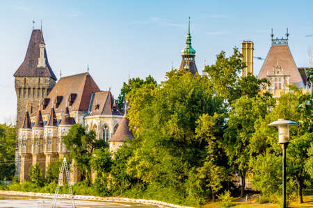 Castle in Budapest in Hungaryのeditorial素材