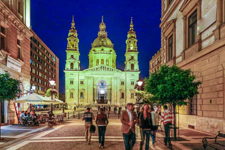 streets of Budapest in Hungaryのeditorial素材