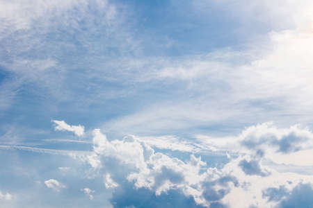 backgrounds of clouds in the blue sky