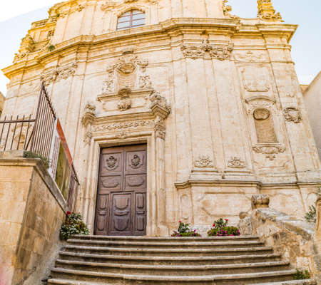 Church in Ostuni, The White Cityの写真素材