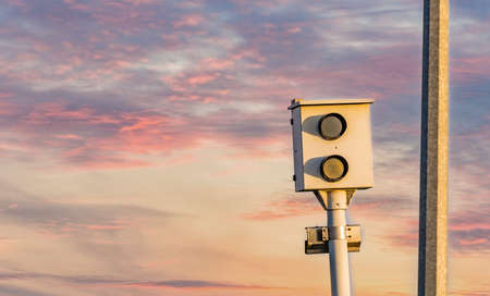 Speed trap camera for traffic control