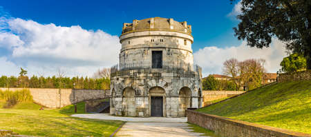 The Mausoleum of Theoderic in Ravennaの写真素材