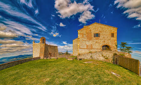 Ancient building with private chapelの写真素材