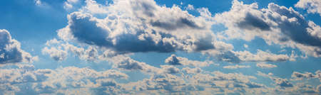 background of mackerel cloudy sky