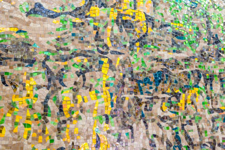 abstract seamless background of mosaic tilesのeditorial素材