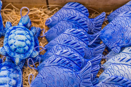 Handmade Lavender Perfumed blue Soapの写真素材