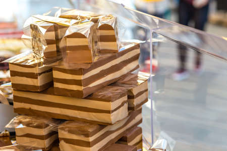 Cremini, blocks of typical Italian chocolates