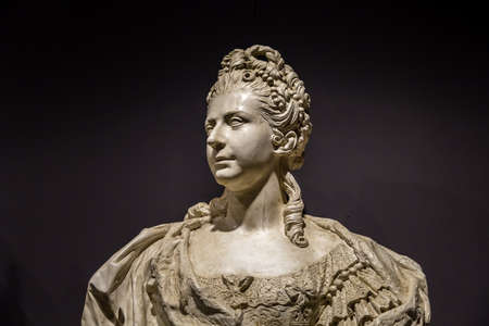 MODENA, ITALY â€“ FEBRUARY 15, 2019: Priceless  artworks offered for sale by antique dealers...
