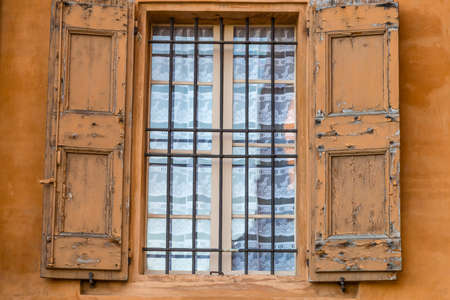 BOLOGNA, ITALY - DECEMBER 15, 2018: light is enlightening window in the Sanctuary of the Blessed Virgin of Saint Lukeのeditorial素材