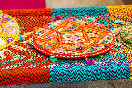 BOLOGNA (BO), ITALY - SEPTEMBER 6, 2019: lights are enlightening products at SANA 2019, 31st international exhibitionof organic and natural productsのeditorial素材