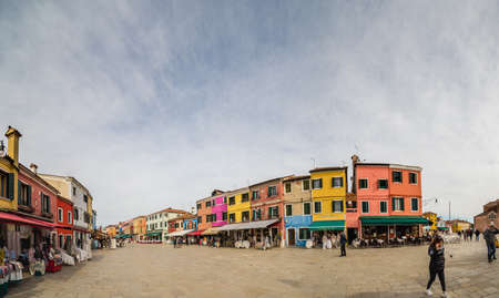 BURANO (VE), ITALY - FEBRUARY 21, 2020:のeditorial素材