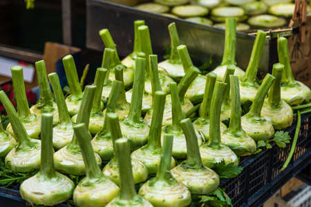 closeup of green fresh artichokesの写真素材