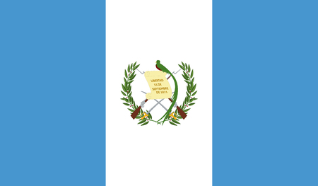 Guatemala Flagのイラスト素材