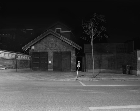 Night view of Tianjin Wudadaoのeditorial素材