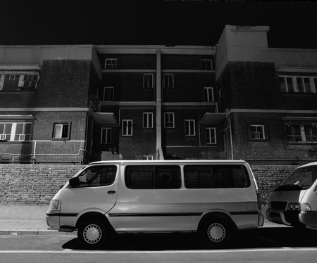 Night view of Tianjin wudadaoのeditorial素材