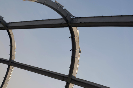 Jin Fu bridge in Tianjin