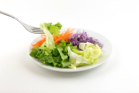fresh saladの写真素材