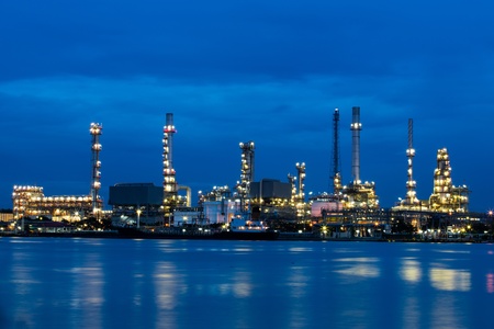 Petroleum oil refinery