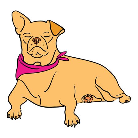 Puppy vector formatのイラスト素材