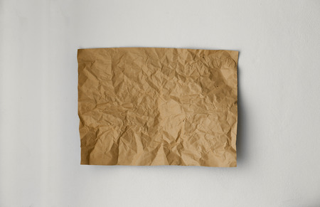 Brown paper textured on wall background
