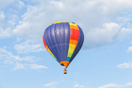 Colorful hot air balloonの写真素材