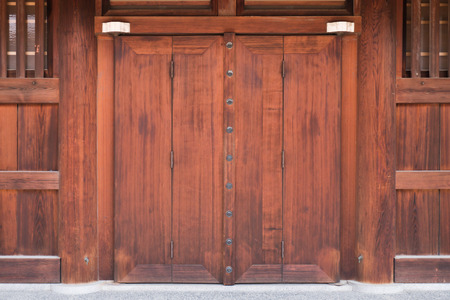 Old wood gate