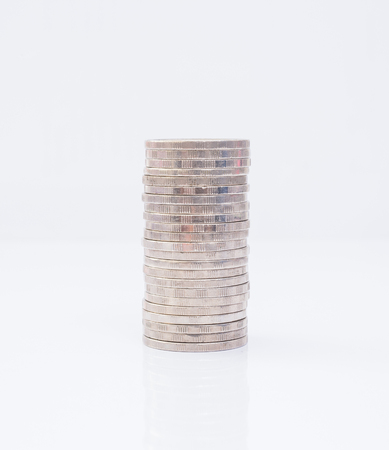 Stack of coinsの写真素材