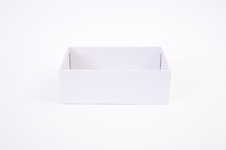 White paper boxの写真素材