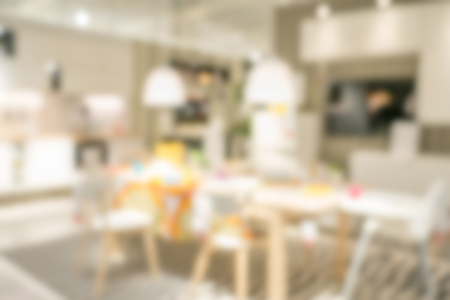 Abstract blur kitchen backgroundの写真素材