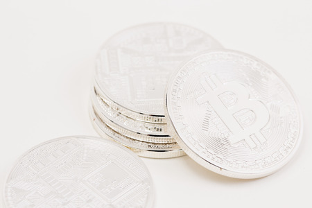 Bitcoinの写真素材