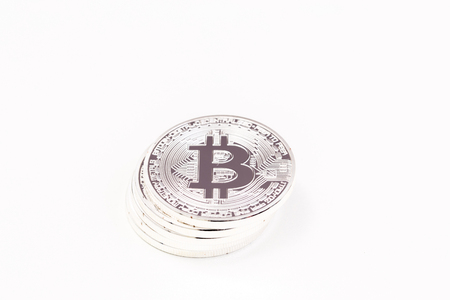 Bitcoinの写真素材