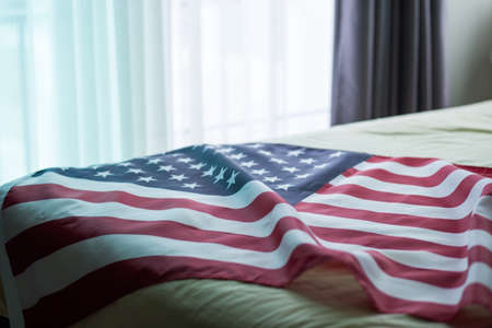 America flagの写真素材