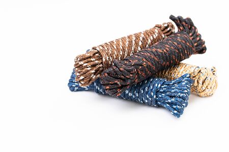 Multi function rope on white background