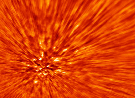 red abstract background light streaks from hexagonsの写真素材