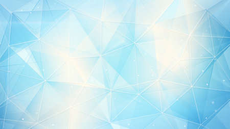 light blue web. computer generated abstract geometrical backgroundの写真素材