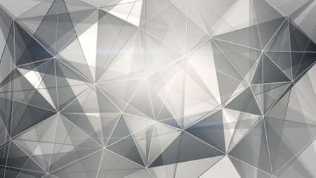 black and white web. computer generated abstract geometrical backgroundの写真素材