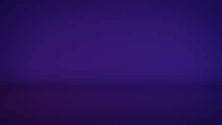 Purple light in empty room. Abstract 3D render illustrationの写真素材
