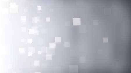 Squares bokeh lights. Computer generated abstract backgroundの写真素材