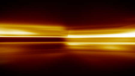 Blurred orange lines. Abstract technology backgroundの写真素材