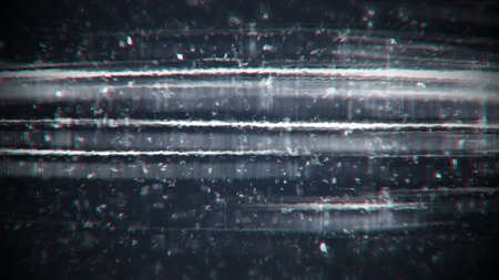 Grained and distorsed TV noise. Bad signal reception concept. Computer generated abstract background