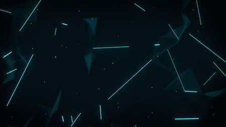 Cyberspace background. Computer generated abstract connectivity concept