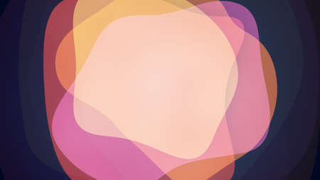 Background with pink shapes. Abstract blank template. Computer generated graphicの写真素材